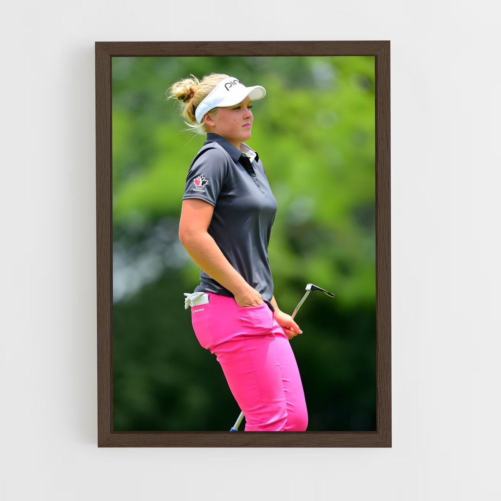 Poster Brooke henderson démarque – affiche Golf (vue 5)